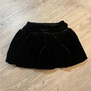 Ralph Lauren Rare (blue label) Size 18mth Black Velvet Puffy Skirt attached pant